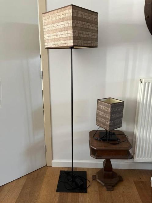 Twee lampen "Massive". 1 staanlamp (dimbaar) en 1 leeslamp, Huis en Inrichting, Lampen | Vloerlampen, Gebruikt, Ophalen