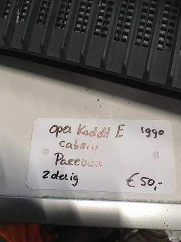 Opel Kadett E Cabrio 1990 GSI 2.0 8v Paravan 2 delig 
