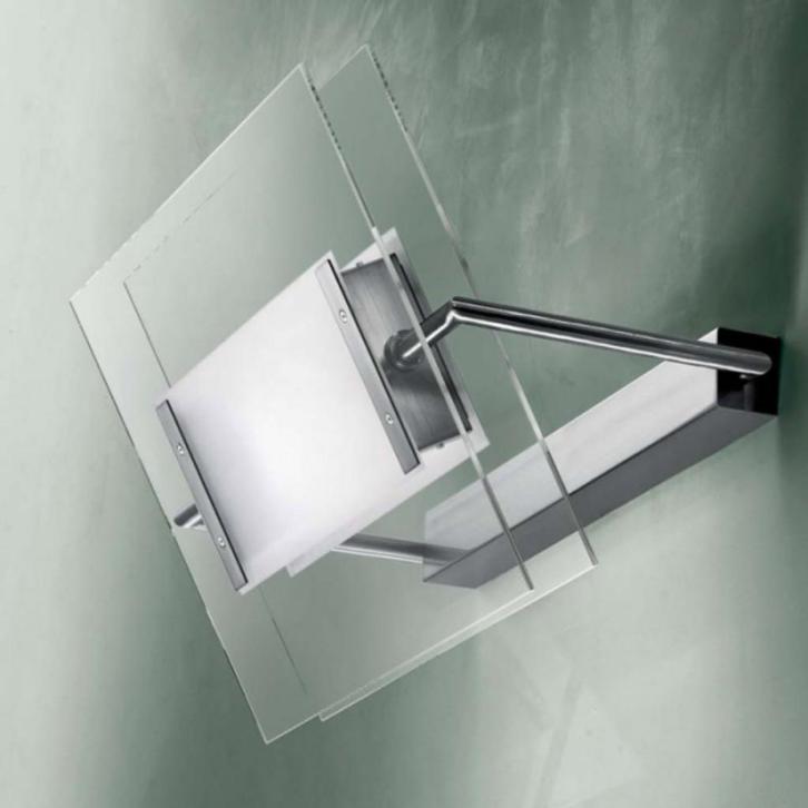 Leucos Trecentosessantagradi 370 wand- en plafondlamp, Huis en Inrichting, Lampen | Wandlampen, Nieuw, Glas, Metaal, Ophalen