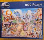 Puzzel Disney  - 1000 stuks, Ophalen of Verzenden, 500 t/m 1500 stukjes, Zo goed als nieuw, Legpuzzel