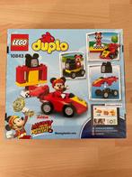 Duplo 10843: Mickey's Racewagen: Disney Junior, Kinderen en Baby's, Speelgoed | Duplo en Lego, Nieuw, Complete set, Duplo, Ophalen of Verzenden