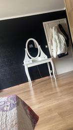 Make-up tafel, Huis en Inrichting, Woonaccessoires | Spiegels, Ophalen, Gebruikt, 100 tot 150 cm, Rond