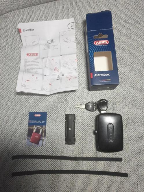 ABUS Alarmbox – fietsalarm / bike alarm – 100dB, Motoren, Accessoires | Sloten, Zo goed als nieuw, Ophalen of Verzenden