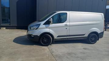 ford transit custom trail garantie 01/28-150.000km, Autos, Argent ou Gris, Euro 6, 3 places, Boîte manuelle