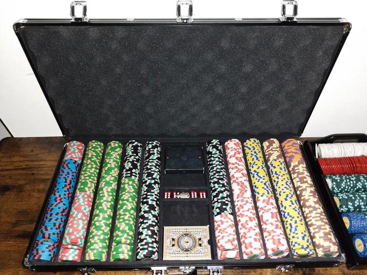 Joker Casino high End Clay Pokerset, Hobby en Vrije tijd, Gezelschapsspellen | Kaartspellen, Zo goed als nieuw, Ophalen of Verzenden
