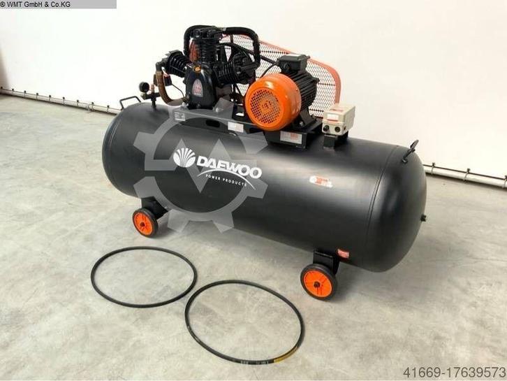 DAEWOO lucht compressor NIEUW 500L 400V, Doe-het-zelf en Bouw, Compressors, Nieuw, 10 bar of meer, 100 liter of meer, 800 liter/min of meer
