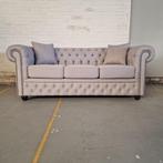Chesterfield Bank Bahama Lichtgrijs (3-zits), Antiek en Kunst, Ophalen