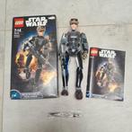 Star wars Lego set . Sergeant jyn Erso, Ophalen of Verzenden, Zo goed als nieuw, Actiefiguurtje