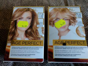 Permanente haarkleuring L Oreal age perfect blond variant 