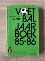 Voetbaljaarboek 1985-1986, Enlèvement ou Envoi, Comme neuf, Livre ou Revue