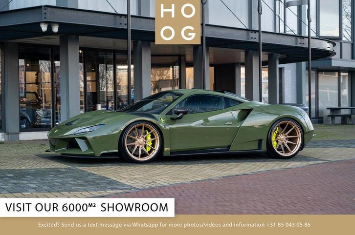 Ferrari F8 Tributo Novitec N-Largo Tailor made (bj 2023), Auto's, Ferrari, Bedrijf, Te koop, Overige modellen, Benzine, Coupé