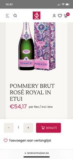 POMMERY BRUT ROSÉ ROYAL IN ÉTUI, Collections, Enlèvement ou Envoi, Comme neuf, Rosé