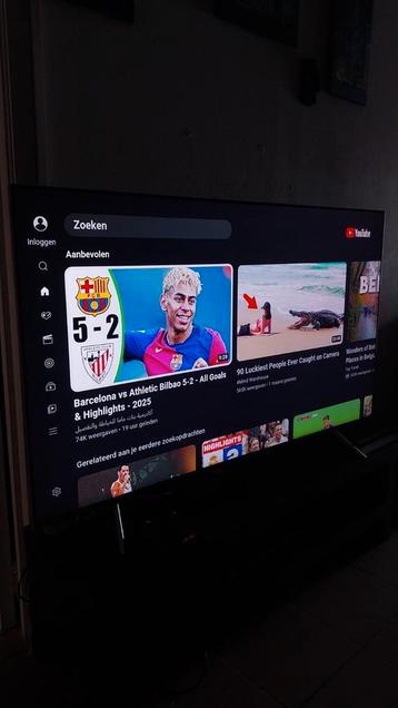 Smart samsung qled. 55 inch. Perfect staat, Audio, Tv en Foto, Televisies, Ophalen of Verzenden, Zo goed als nieuw