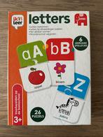 Letters - ik leer - Jumbo, Hobby en Vrije tijd, Gezelschapsspellen | Kaartspellen, Ophalen, Zo goed als nieuw