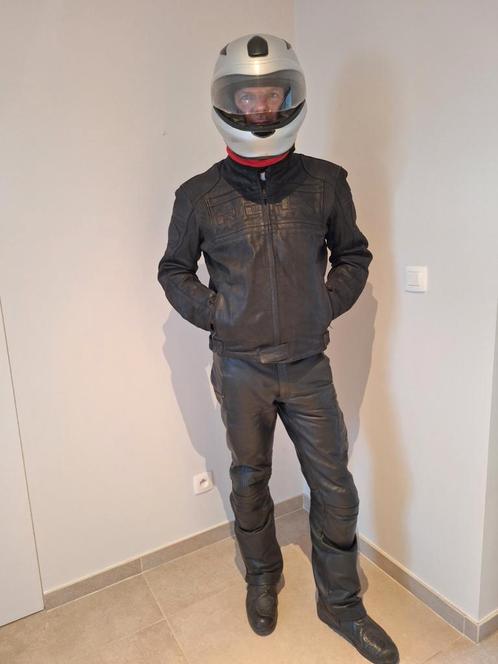 Richa leder jas en broek, model "Legend", als nieuw, Motoren, Kleding | Motorkleding, Ophalen of Verzenden