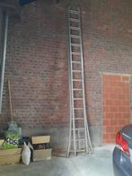 Grote Schuifladder / 2x16 Treden - MOET WEG, Doe-het-zelf en Bouw, Ophalen, Gebruikt, Ladder, Opvouwbaar of Inschuifbaar