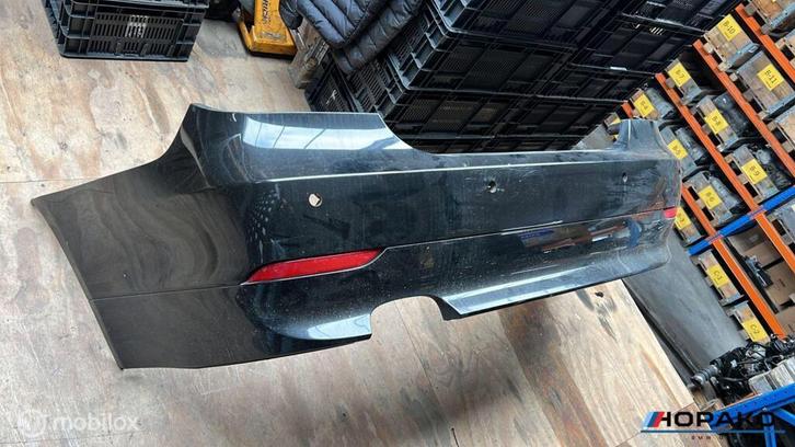 Achterbumper zwart sapphire 475 BMW E60 5 serie sedan, Auto-onderdelen, Carrosserie, Bumper, Achter, Gebruikt, Ophalen of Verzenden