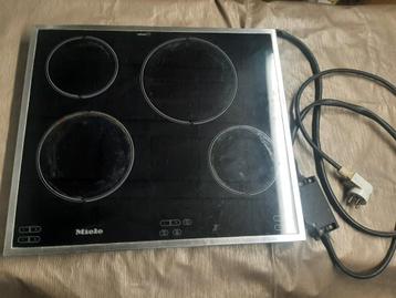 Miele vitrokeramische kookplaat, Electroménager, Tables de cuisson, Enlèvement, Utilisé