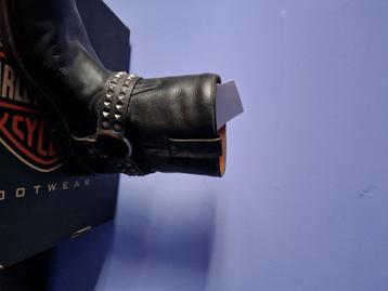 Harley davidson lage boots met studs