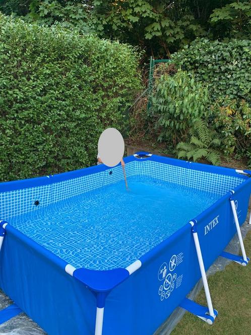 Piscine, rectangulaire, INTEX, 3m*2m*0,75cm avec accessoires, Jardin & Terrasse, Piscines, Comme neuf, Rectangulaire, Enlèvement ou Envoi