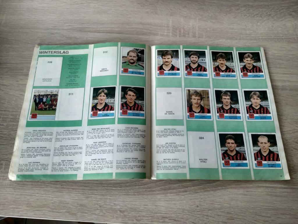 Album panini foot football belge 1988 + 1 image 1989