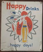 Happy Drinks, Ophalen of Verzenden, Gebruikt, Reclamebord