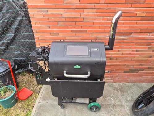 GMG Green Mountain Grill met Rotisserie Kit, Tuin en Terras, Houtskoolbarbecues, Gebruikt, Ophalen
