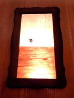 Rechthoekige spiegel, Huis en Inrichting, Woonaccessoires | Spiegels, Ophalen, Minder dan 50 cm, Zo goed als nieuw, Minder dan 100 cm