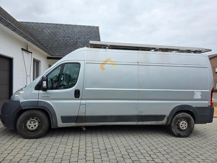 Zelfomgebouwde campervan Citroen Jumper met zonnepaneel, Caravans en Kamperen, Mobilhomes, Particulier, tot en met 3, Buscamper of Camperbus