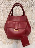 DELVAUX tas, model Équivocal, bordeauxrood leer, Handtassen en Accessoires, Tassen | Damestassen, Ophalen of Verzenden, Zo goed als nieuw