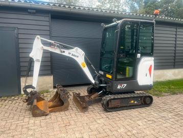 Bobcat e17 BJ 2021 met slechts 865 uur beschikbaar voor biedingen