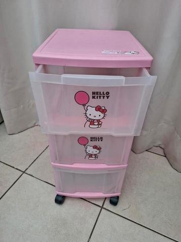 Hello Kitty verrijdbaar opbergkastje beschikbaar voor biedingen
