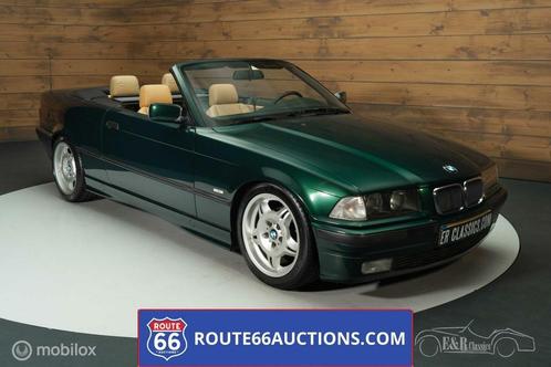 BMW E36 328i Cabriolet 1998 | Route 66 auctions, Auto's, Oldtimers, Bedrijf, Te koop, Lederen bekleding, Open dak, BMW, Benzine