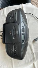 Draagbare cd stereo radio cassette recorder, Met cd-speler, Overige typen, Gebruikt, Ophalen