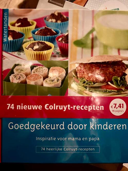 Kookboek Goedgekeurd door kinderen - Colruyt, Boeken, Gezondheid, Dieet en Voeding, Nieuw, Ophalen of Verzenden