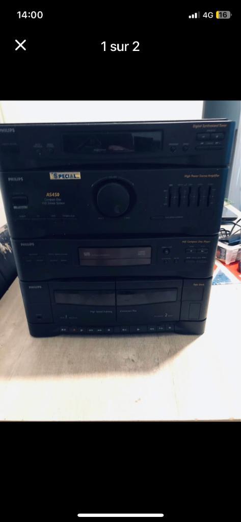 Hi-fi, Audio, Tv en Foto, Stereoketens, Gebruikt, Philips, Ophalen