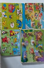 4 verschillende thema's legpuzzel, Ophalen, Gebruikt