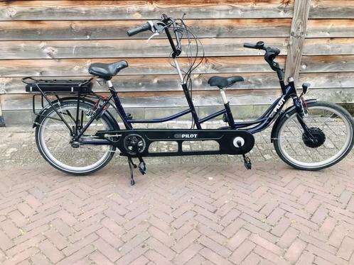 Huka Copilot ouder/kind tandem elektrisch, Fietsen en Brommers, Fietsen | Tandems, Gebruikt, Ophalen of Verzenden
