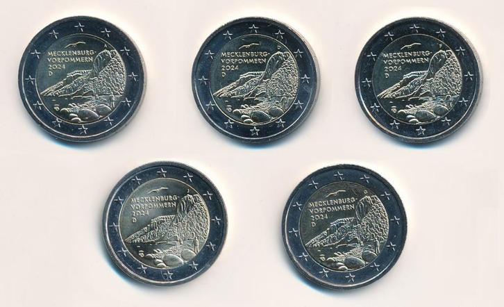 2 euro herdenkingsmunten Duitsland UNC, Postzegels en Munten, Munten | Europa | Euromunten, Losse munt, 2 euro, Duitsland, Ophalen of Verzenden