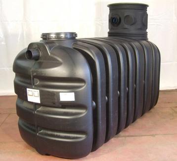 SHOWROOMMODEL Regenwaterput monoblok 3500 liter hoge schacht beschikbaar voor biedingen