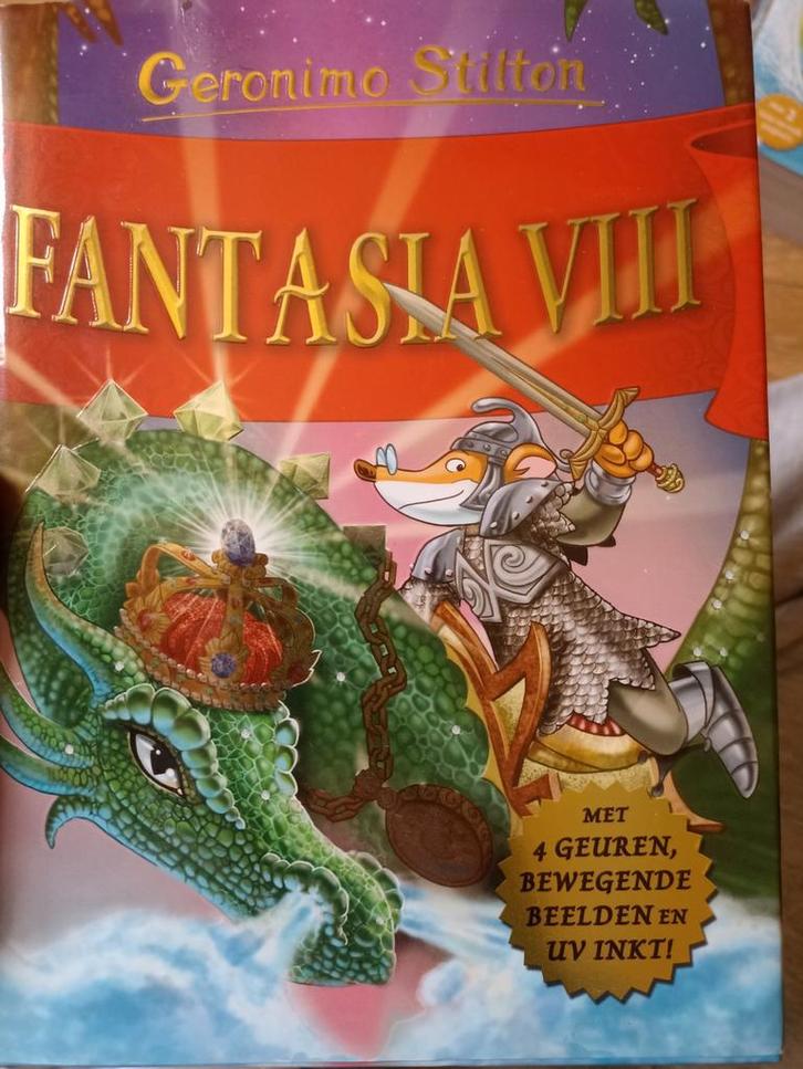 Geronimo Stilton - Fantasia VIII, Boeken, Kinderboeken | Jeugd | onder 10 jaar, Zo goed als nieuw, Ophalen of Verzenden