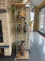 Vitrine en verre, Ophalen, Minder dan 50 cm, Gebruikt, Glas