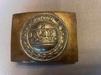 Buckle belt Duits WO1, Ophalen of Verzenden, Landmacht, Overige typen