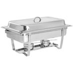 Chauffe plat inox 1/1 GN - capacité 9 litres, Huis en Inrichting, Ophalen of Verzenden, Zo goed als nieuw