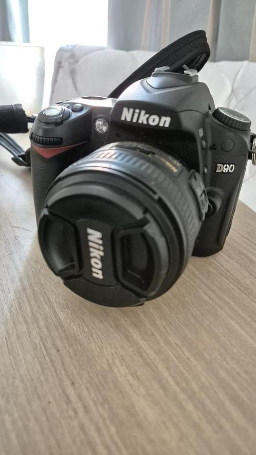 Nikon D90 + Lens AF-S Nikkor 50mm 1:1.4 G, TV, Hi-fi & Vidéo, Appareils photo numériques, Utilisé, Nikon, Enlèvement