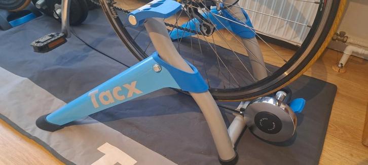 Tacx rollentrainer + racefiets giant (compleet/set), Fietsen en Brommers, Fietsaccessoires | Overige Fietsaccessoires, Zo goed als nieuw