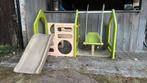 Buitenschommel met glijbaan, Kinderen en Baby's, Speelgoed | Buiten | Speeltoestellen, Ophalen, Zo goed als nieuw, Glijbaan