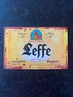 Leffe, Verzamelen, Biermerken, Ophalen of Verzenden, Reclamebord, Plaat of Schild, Leffe