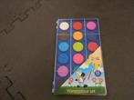 schilderdoos 18 kleuren NIEUW 1 euro, Hobby en Vrije tijd, Schilderen, Ophalen of Verzenden, Nieuw, Waterverf