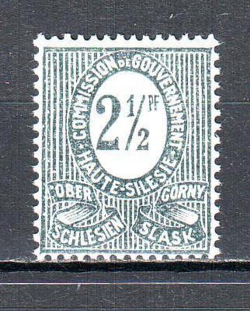 Postzegels Duitsland: Haute Silezië tussen nr. 1 en D16